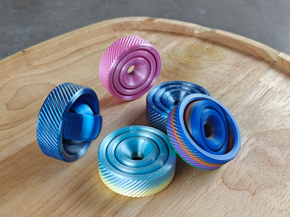 Fidget Gyro – Anti-stress rotatif et sensoriel 3D