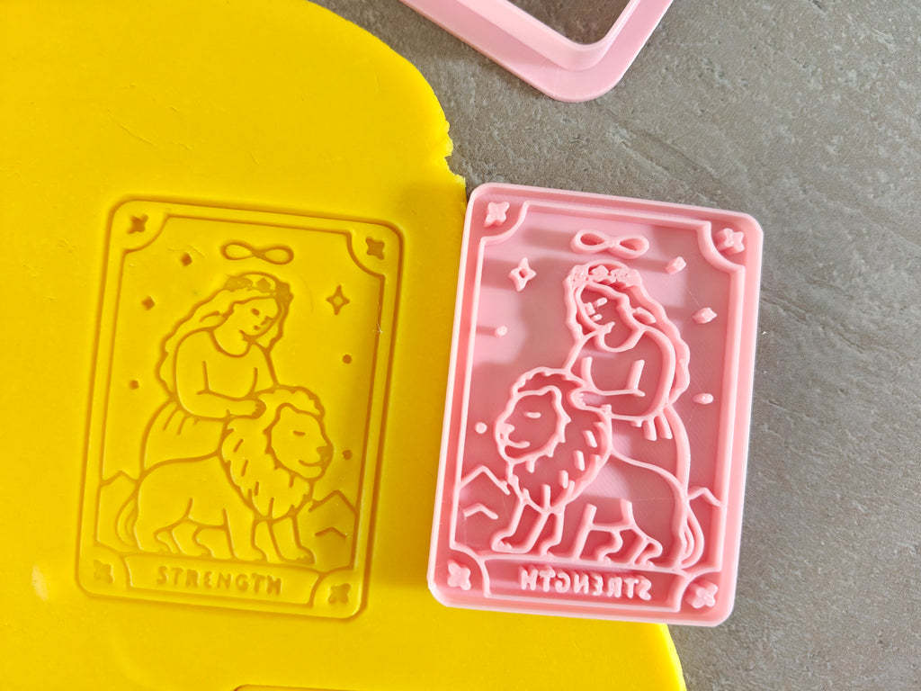 Lot de 6 emporte-pièces Tarot – Cutter + tampon
