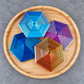 Fidget Spirale Hexagonale articulé imprimé en 3D – Lumiko Studio