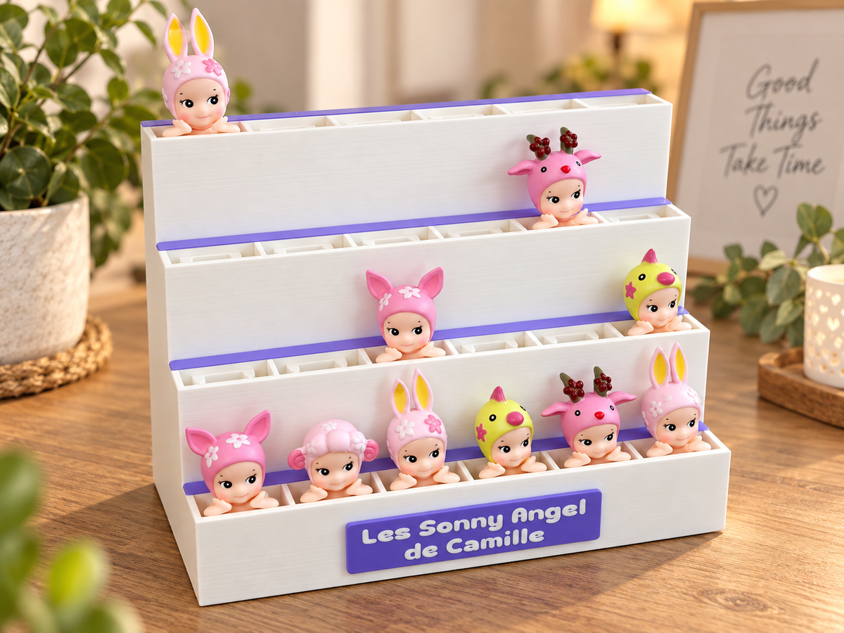 Présentoir personnalisable pour Sonny Angel – 24 emplacements – 4 × 6