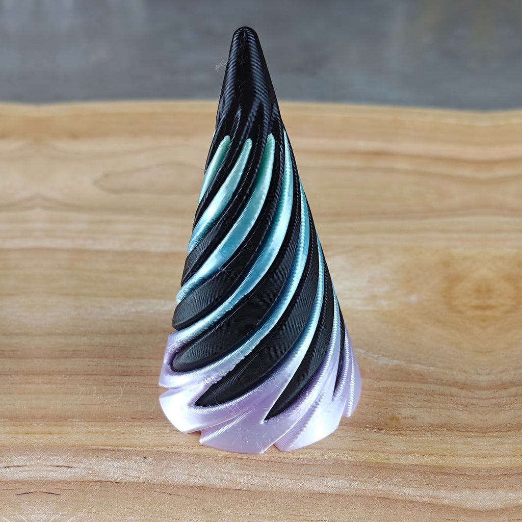 Fidget Spirale Twist imprimé en 3D – jouet anti-stress Lumiko Studio